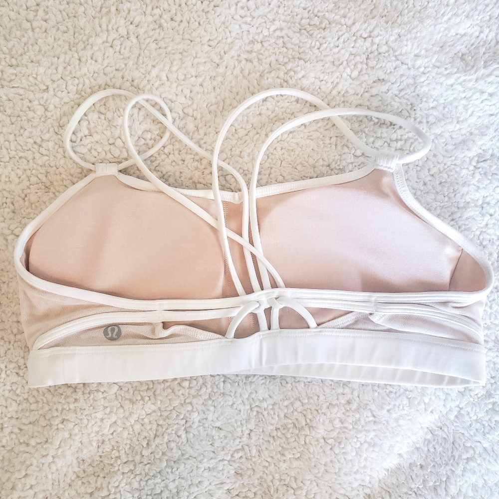 Luluemon Strappy Mesh Sports Bra 8